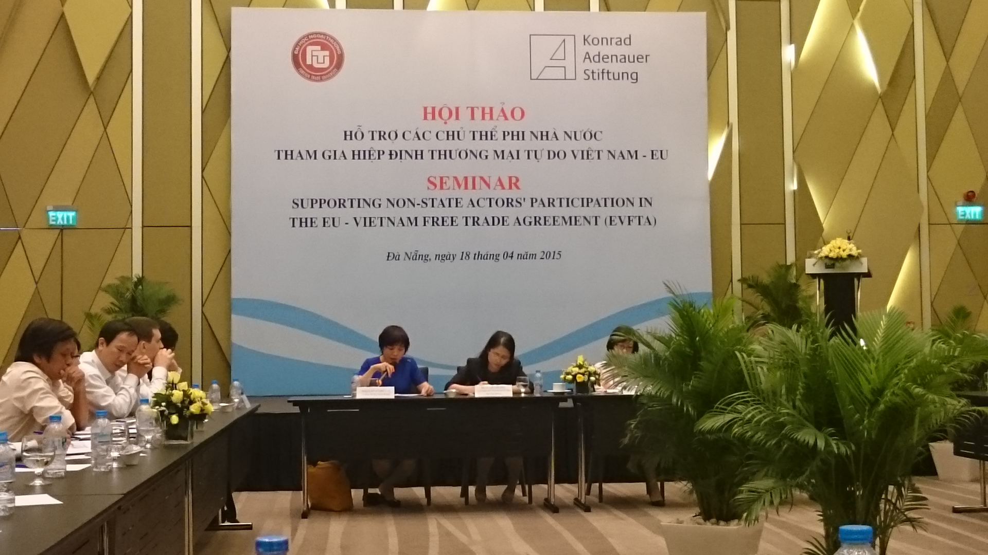Hội thảo 'Hỗ trợ các chủ thể phi nhà nước tham gia Hiệp định thương mại tự do Việt Nam - EU